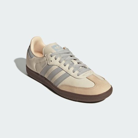 ADIDAS ORIGINALS Samba OG Shoes Cream White / Wonder Silver / Sand Strata UNISEX