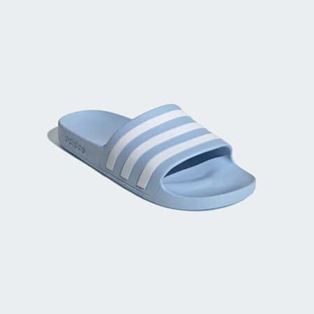 ADIDAS SPORTSWEAR Adilette Aqua Slides Glow Blue / Cloud White / Glow Blue MEN
