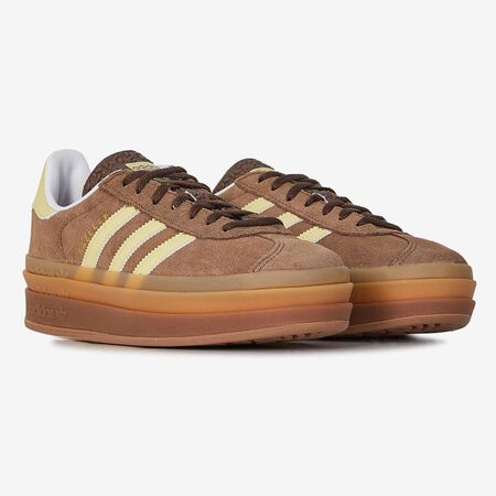 ADIDAS ORIGINALS gazelle GAZELLE BOLD MARRON/JAUNE FEMME