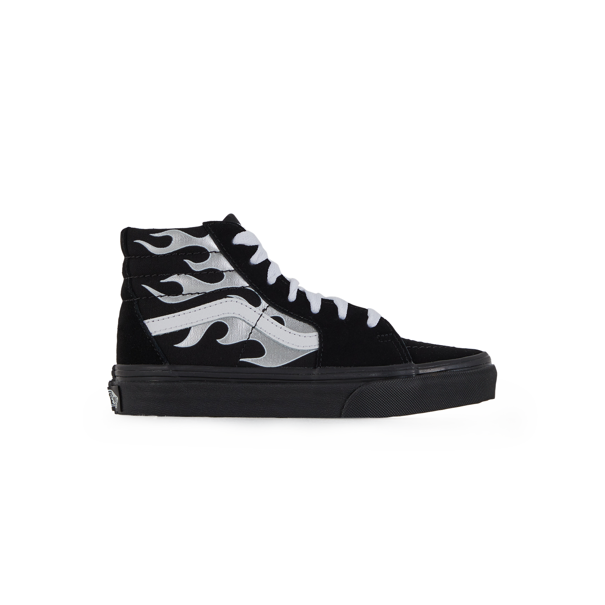 metallic vans high top