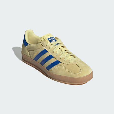 ADIDAS ORIGINALS Chaussure Gazelle Indoor Powder Yellow / Royal Blue / Cloud White HOMME