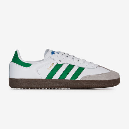 ADIDAS ORIGINALS samba SAMBA OG BLANC/VERT FEMME