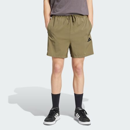 ADIDAS SPORTSWEAR Essentials 3-Stripes Chelsea Shorts Olive Strata / Black MEN