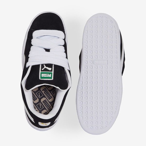 PUMA SUEDE XL SNEAKERS FEMME NOIR/BLANC LACETS - Main Image