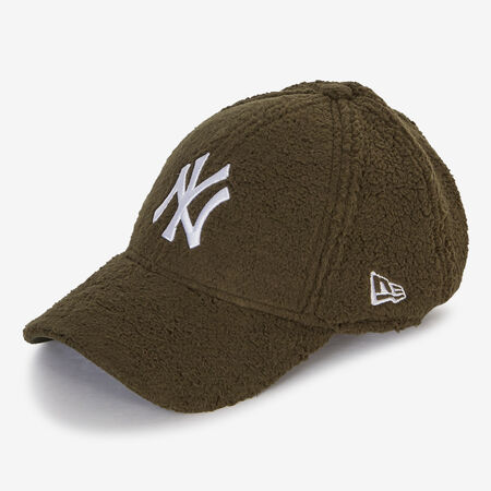 NEW ERA 9FORTY NY SHERPA VERT/BLANC HOMME