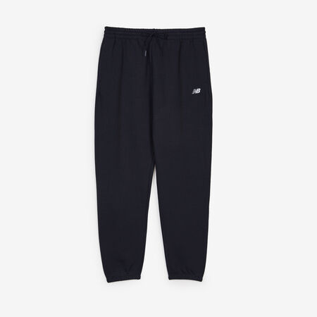 NEW BALANCE PANT JOGGER SMALL LOGO BLACK/WHITE MEN