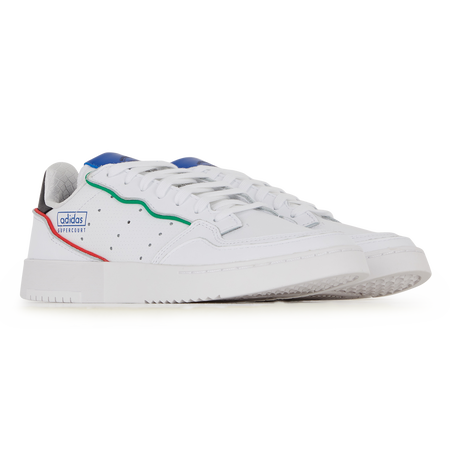 ADIDAS ORIGINALS supercourt SUPERCOURT INTERNATIONAL BLANC/MULTICOLORE MEN