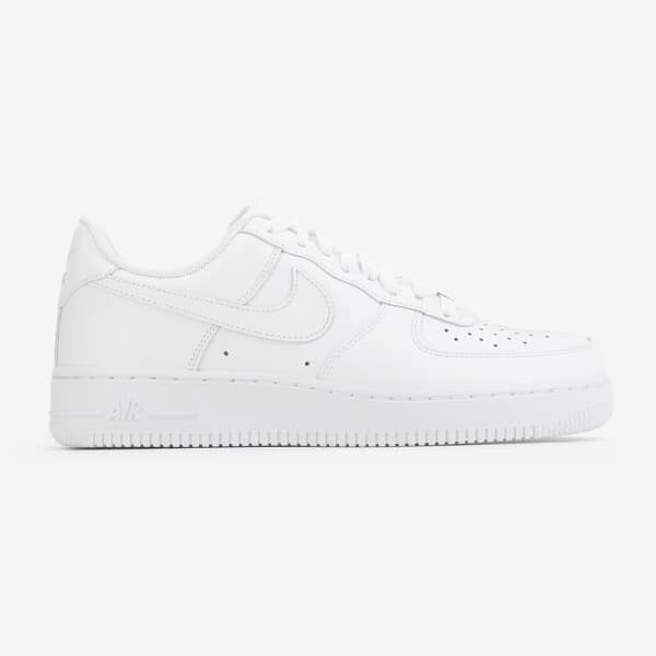 FORCE 1 LOW BLANC BLANC SNEAKERS HOMME Courir.com