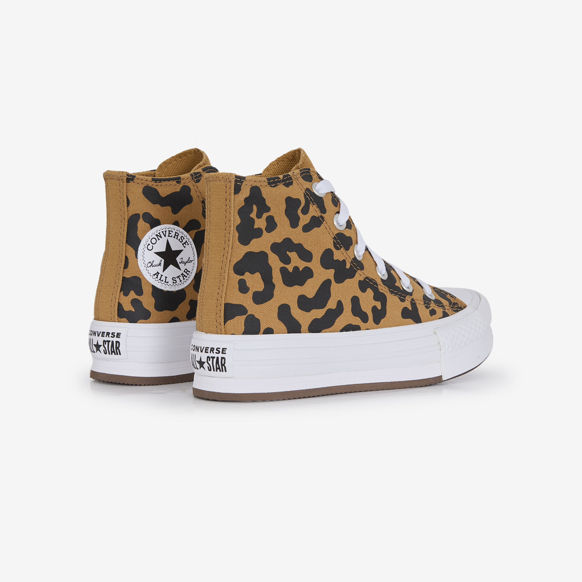 Chuck Taylor Eva Lift Hi Leopard Bébé - vue 4