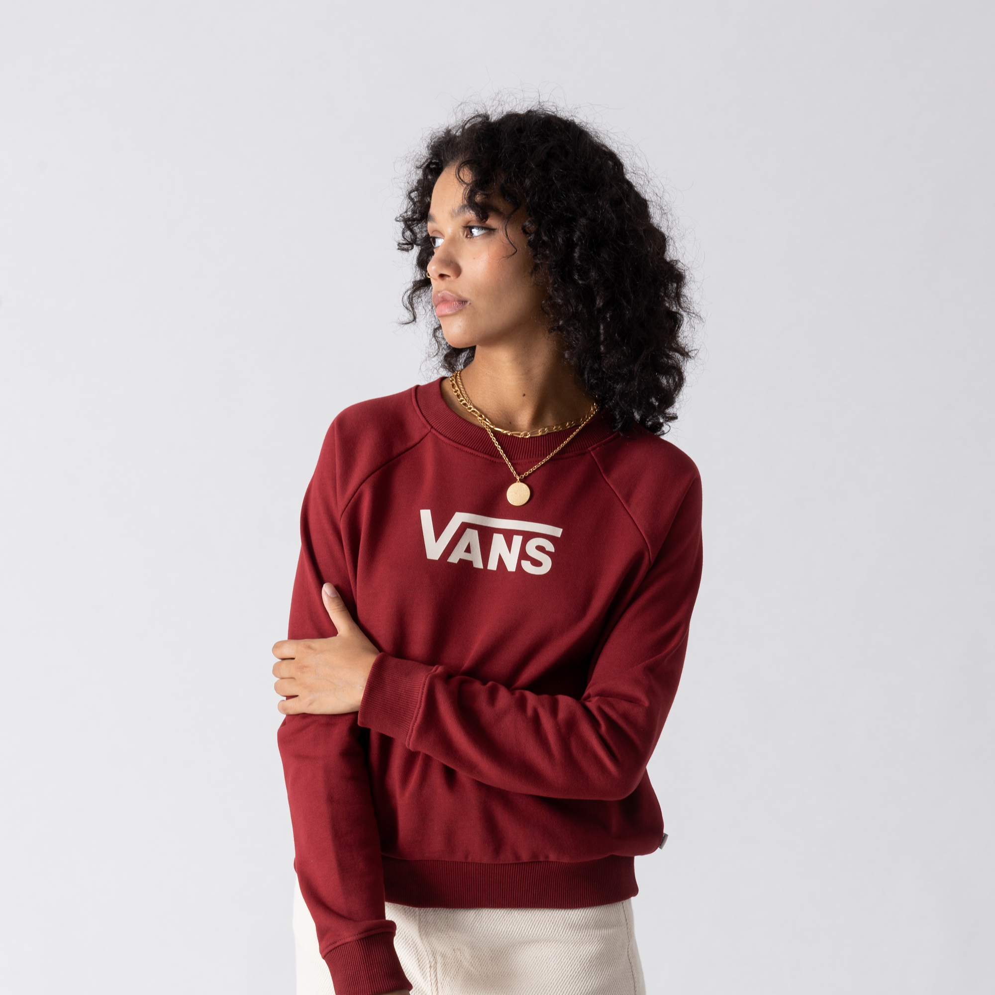 Sweat vans bordeaux top