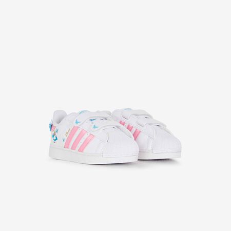 ADIDAS ORIGINALS superstar SUPERSTAR II CF ALICE IN WONDERLAND BLANC/ROSE B&Eacute;B&Eacute;