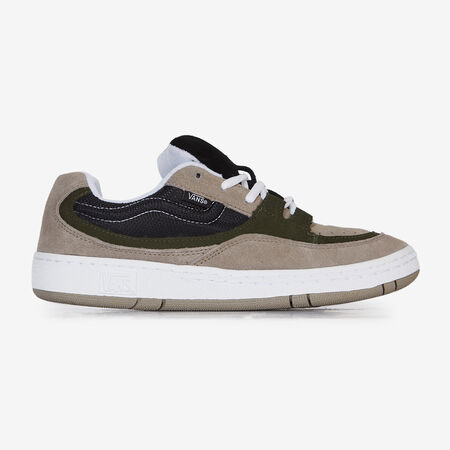 VANS SPEED LS GRIS/NOIR HOMME
