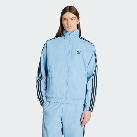 Veste de survêtement toile Adicolor Firebird : Ash Blue / Black