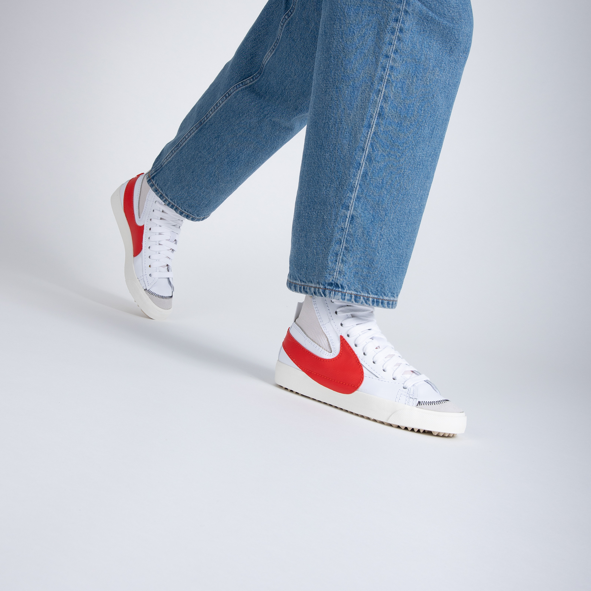 nike blazer mid homme rouge