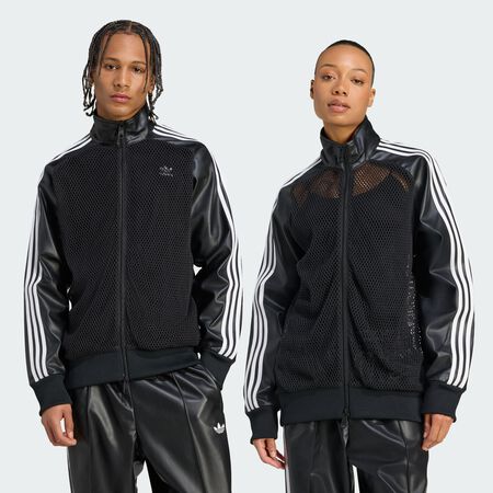 ADIDAS ORIGINALS Veste de survêtement mesh matière synthétique adidas x Jeremy Scott Black MIXTE
