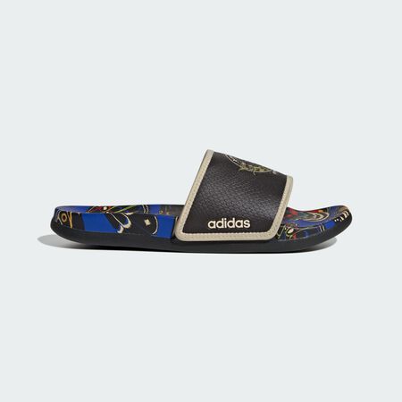 ADIDAS SPORTSWEAR Adilette Comfort Slides Core Black / Core Black / Core Black WOMEN
