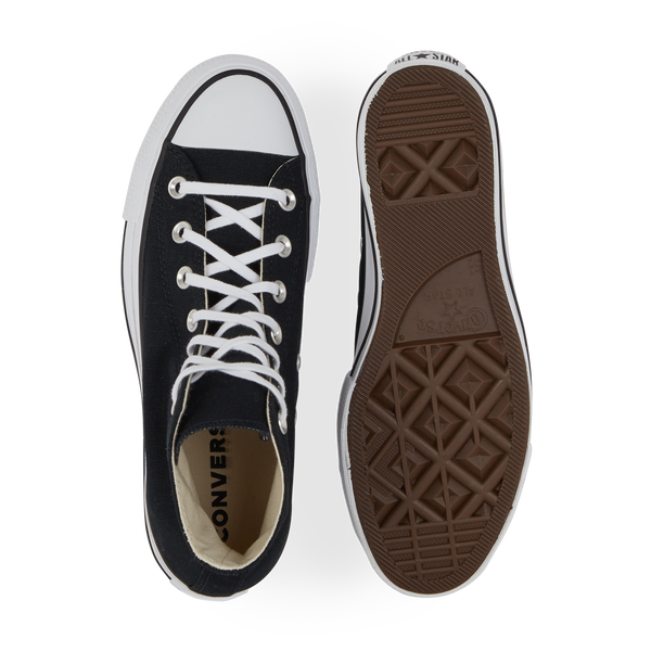 Converse haute shop noir courir