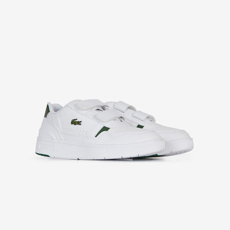 LACOSTE t-clip T-CLIP COLLEGE CF BLANC/VERT CADET