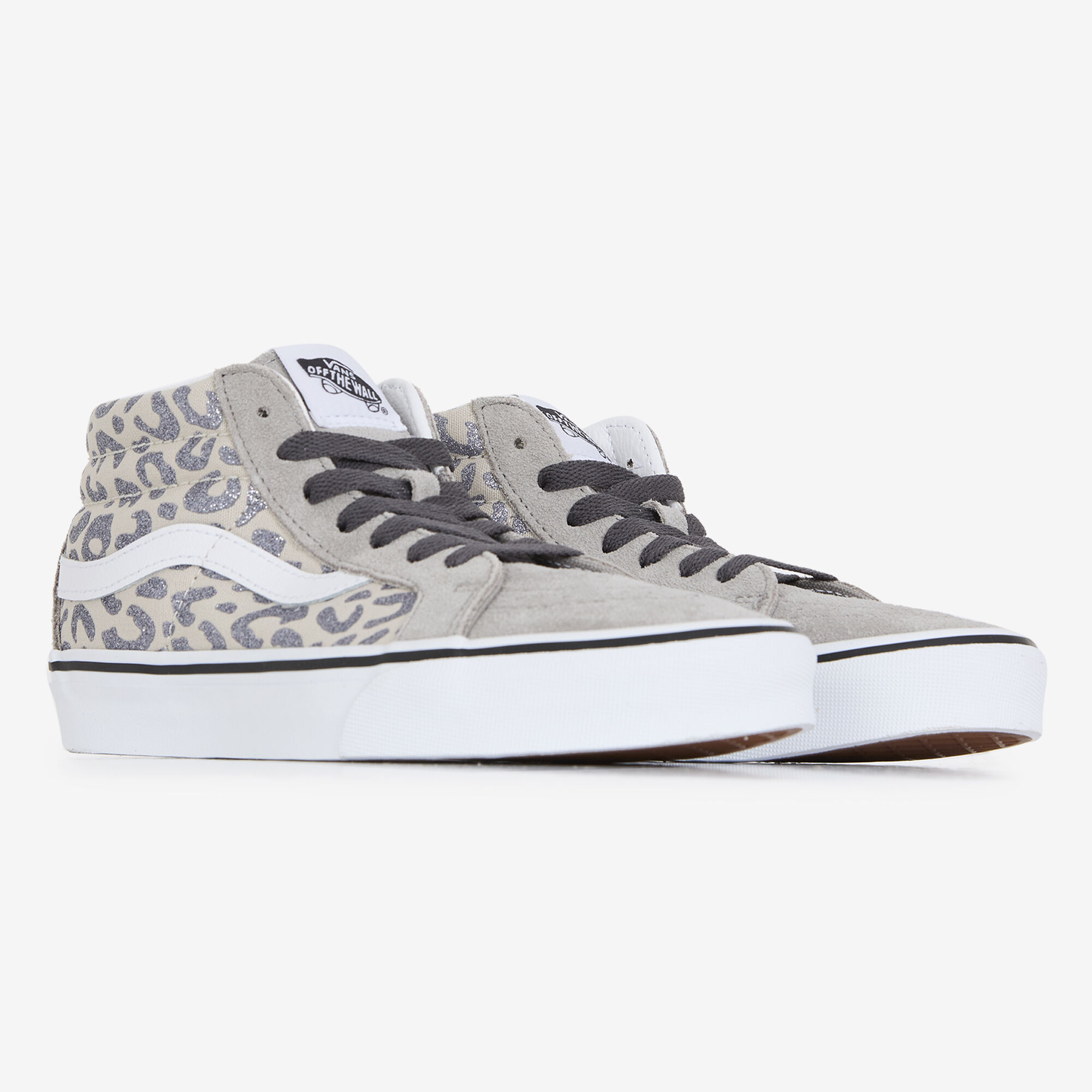 Sk8 mid Leopard - vue 2