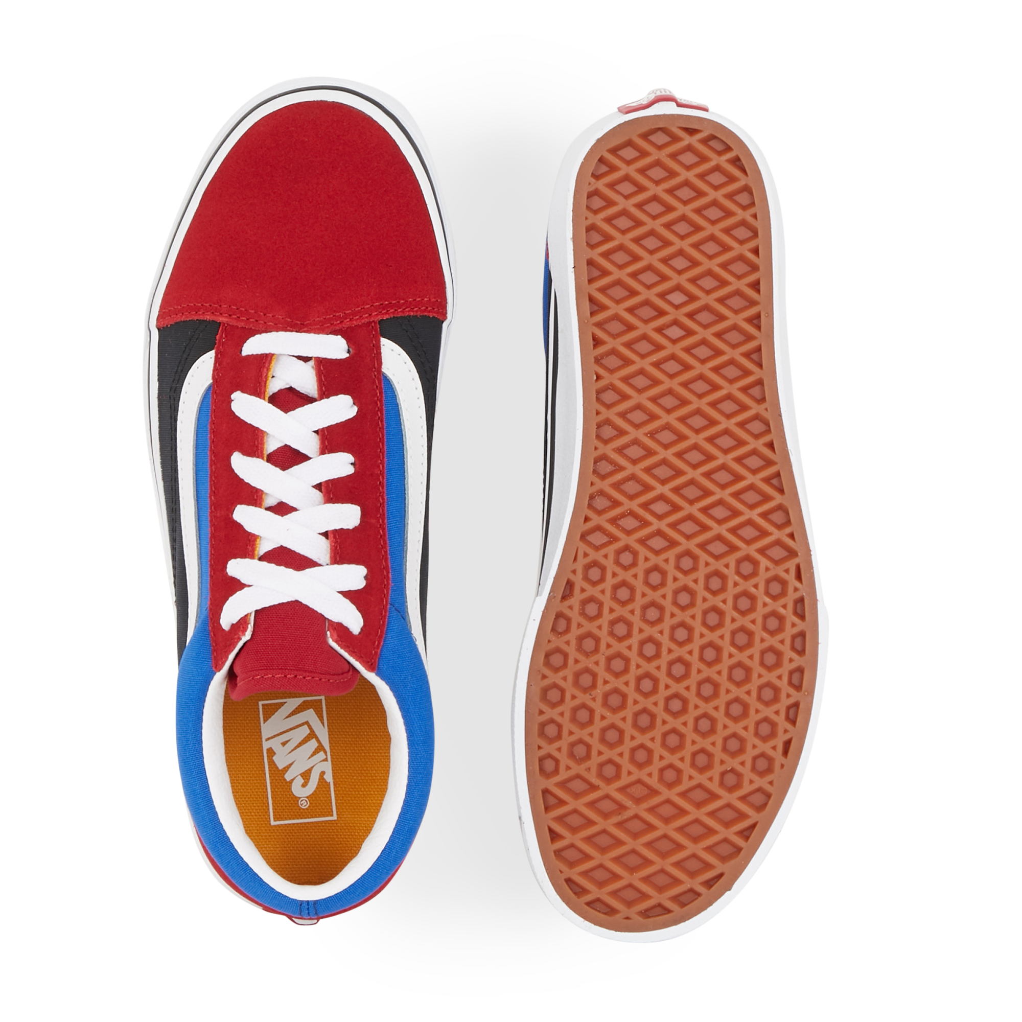 vans rouge courir