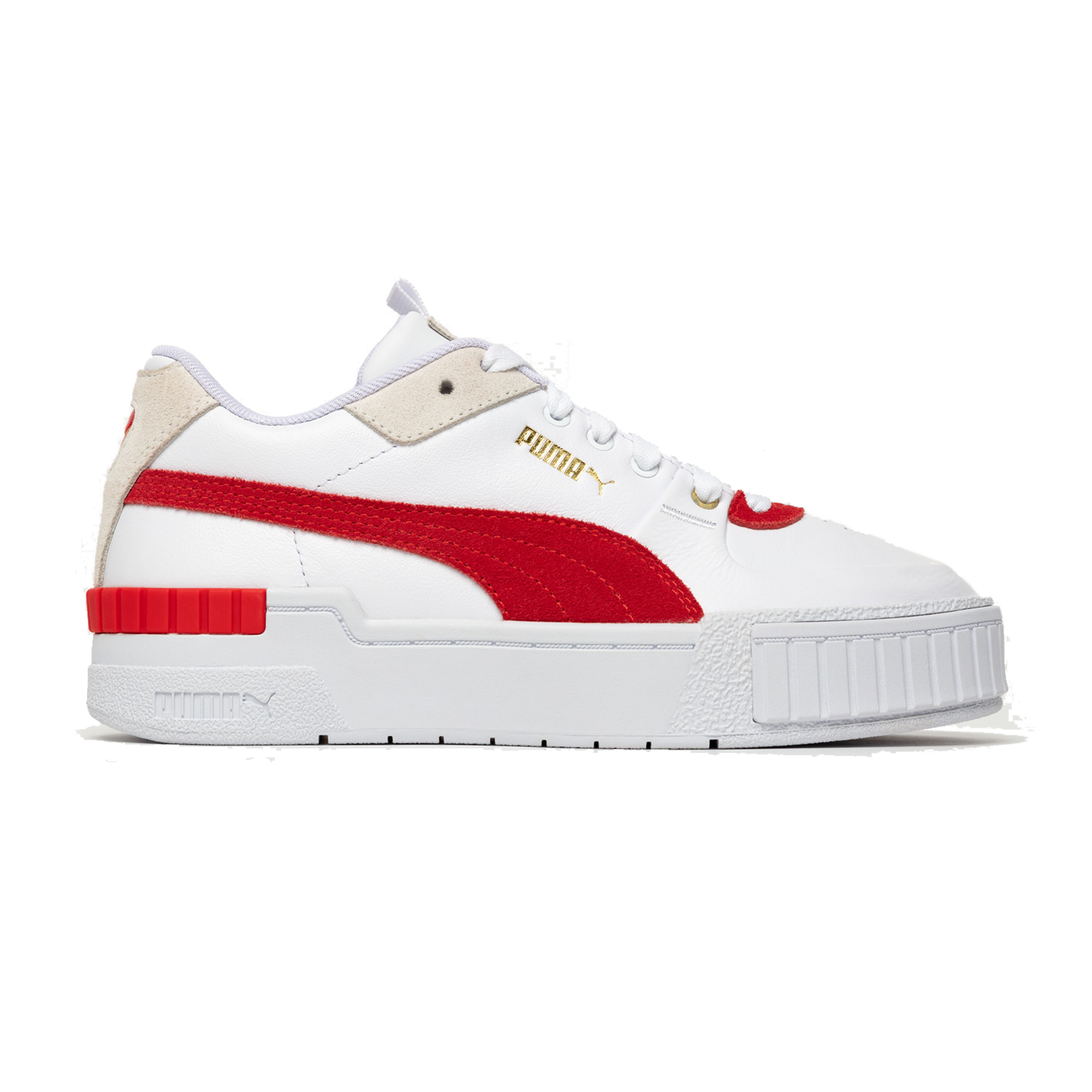 puma blanche et rouge