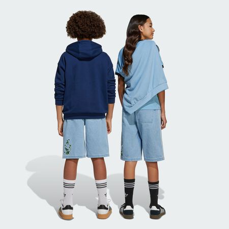 ADIDAS ORIGINALS adidas Originals x Minecraft Shorts Clear Blue JUNIOR