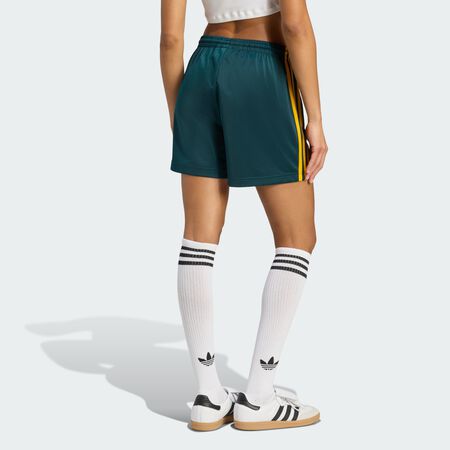 ADIDAS ORIGINALS Short Firebird Aurora Ivy / Crew Yellow FEMME