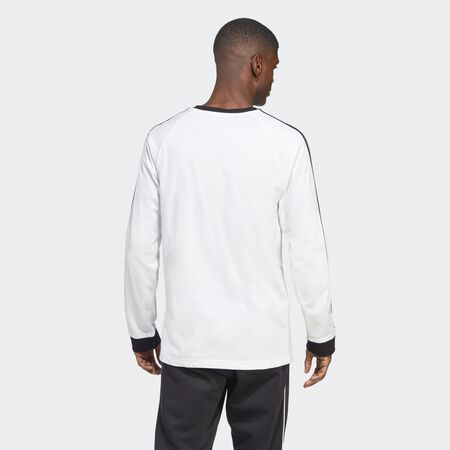 ADIDAS ORIGINALS T-shirt manches longues 3 bandes Adicolor Classics White HOMME