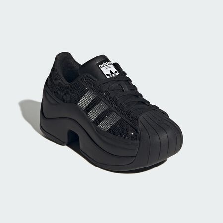 ADIDAS ORIGINALS CHAUSSURE SUPERSTAR BOLD Core Black / Silver Metallic / Cloud White FEMME