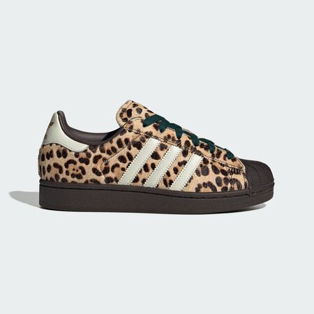 ADIDAS ORIGINALS superstar Chaussure Superstar II Dark Brown / Ivory / Gold Metallic FEMME