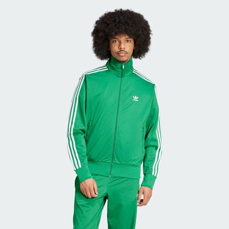 ADIDAS ORIGINALS Adicolor Classics Firebird Track Top Green / White MEN