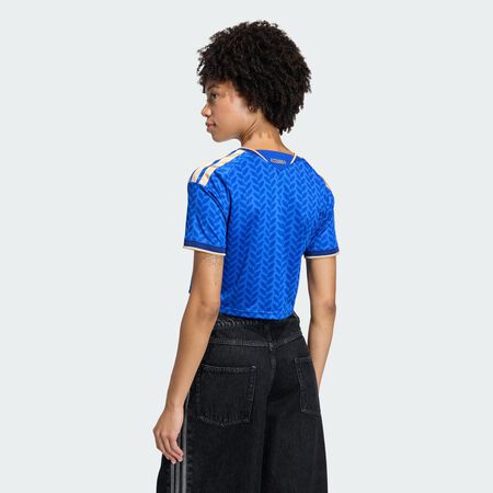ADIDAS PERFORMANCE Italy 26 Home Cropped Jersey Bold Blue WOMEN