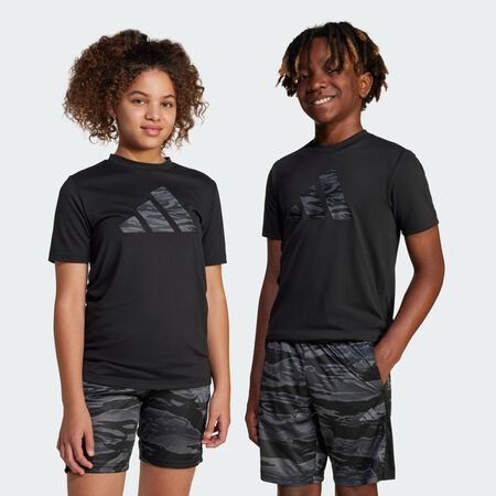 ADIDAS SPORTSWEAR Training Essentials Camo-Print Tee Kids Black JUNIOR