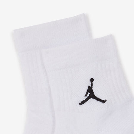 JORDAN CHAUSSETTES X3 QUARTER JUMPMAN BLANC/NOIR MEN
