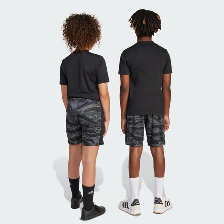 ADIDAS SPORTSWEAR Short imprimé camouflage Train Essentials Enfants Black / Grey Five / Grey Six / Carbon JUNIOR