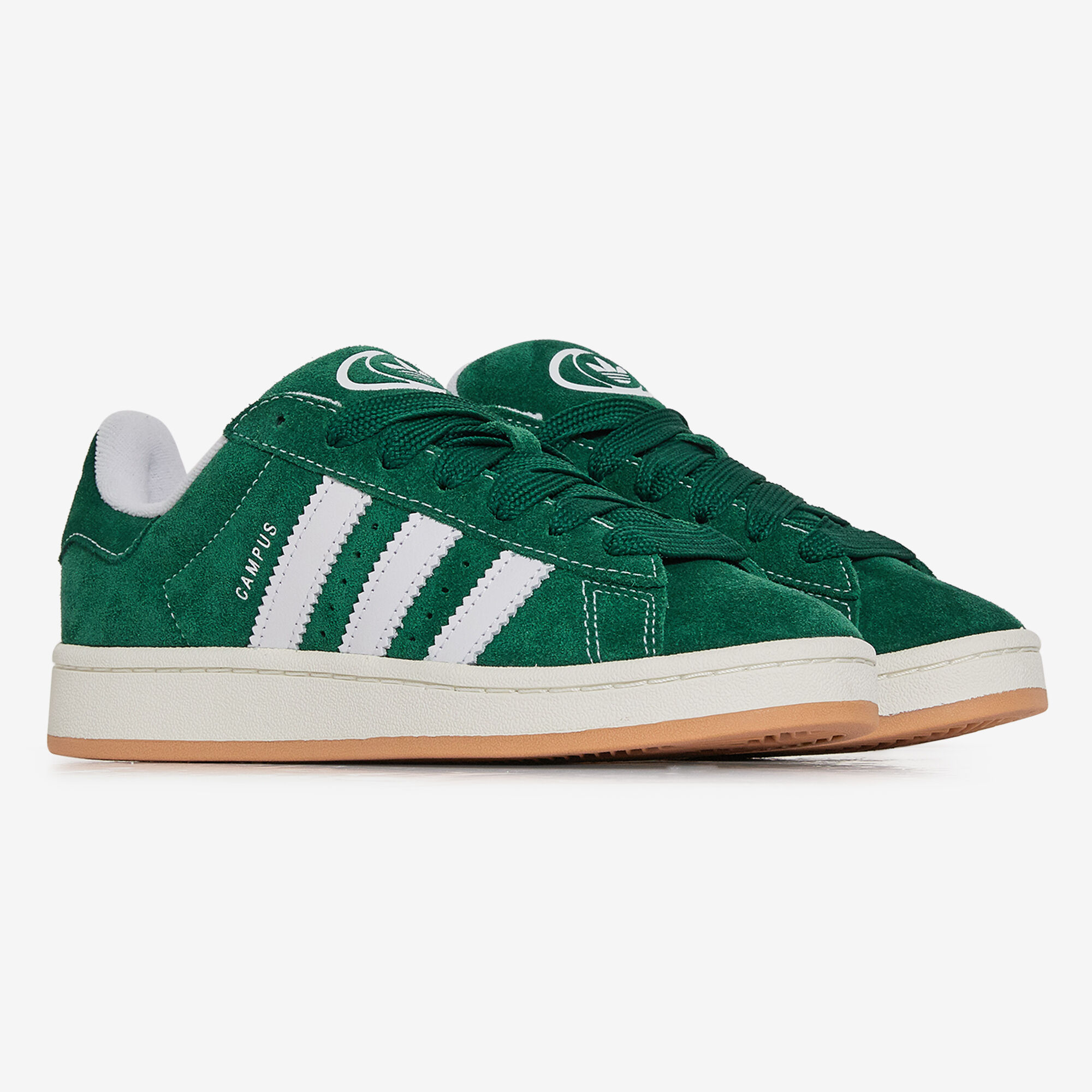 ADIDAS ORIGINALS CAMPUS 00s VERT BLANC SNEAKERS FEMME LACETS Courir