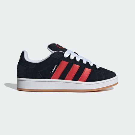Campus 00s Shoes : Core Black / Red / Cloud White