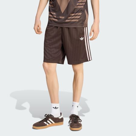 ADIDAS ORIGINALS FIREBIRD ENGINEERED STRIPES SHORTS Aurora Coffee MEN