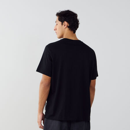 CHAMPION TEE SHIRT NY YANKEES BLACK/WHITE MEN