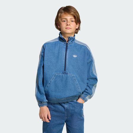 ADIDAS ORIGINALS Denim Jacket Medium Blue Denim TODDLERS