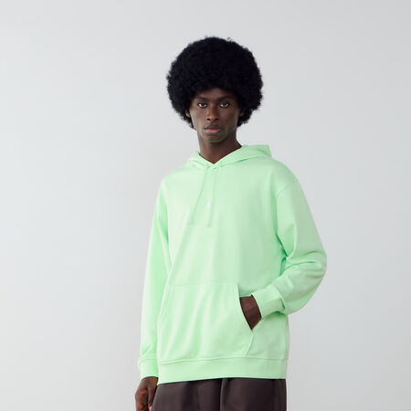 JORDAN HOODIE CENTERED LOGO DRI-FIT GREEN/WHITE MEN