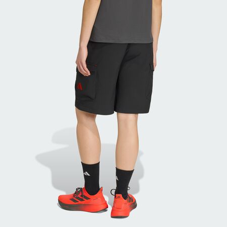ADIDAS PERFORMANCE SHORT AUDI REVOLUT F1 TEAM MECHANICS Black FEMME
