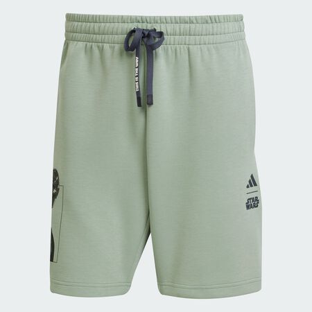 ADIDAS SPORTSWEAR ADIDAS STAR WARS THE MANDALORIAN SHORTS Silver Green MEN