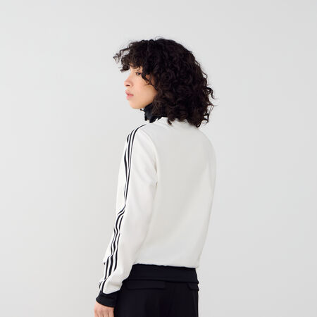 ADIDAS ORIGINALS JACKET FZ BECKENBAUER WHITE/BLACK WOMEN