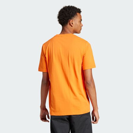 ADIDAS ORIGINALS TEE SHIRT ESSENTIAL ORANGE HOMME