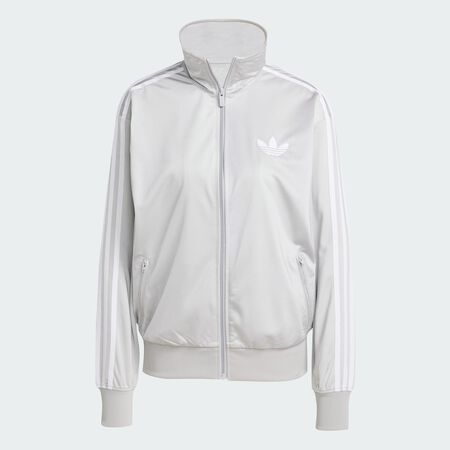 ADIDAS ORIGINALS Adicolor Classic Firebird Loose Track Top Grey Two WOMEN