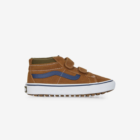 VANS SK8-MID V MTE MARRON/BLEU CADET