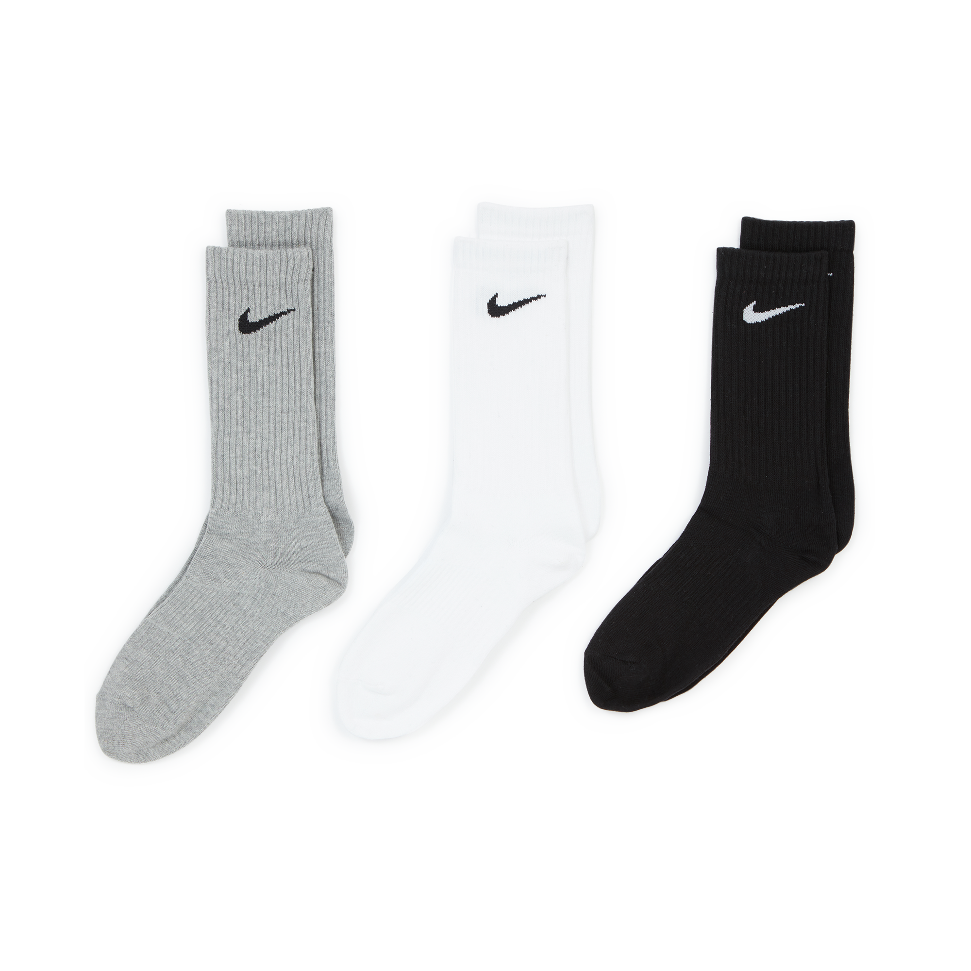 chaussettes de training mi mollet nike everyday lightweight 3 paires ulticolore 42 46 42 - vue 7