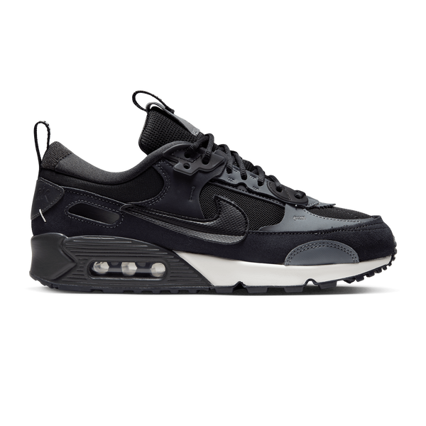 NIKE AIR MAX 90 FUTURA BLACK GREY SNEAKERS MEN Courir