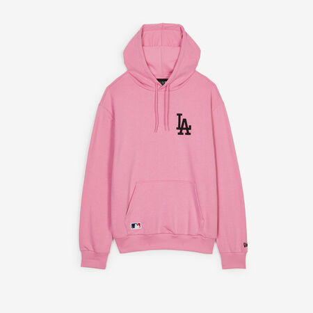 NEW ERA HOODIE LA DODGERS PINK/BLACK MEN